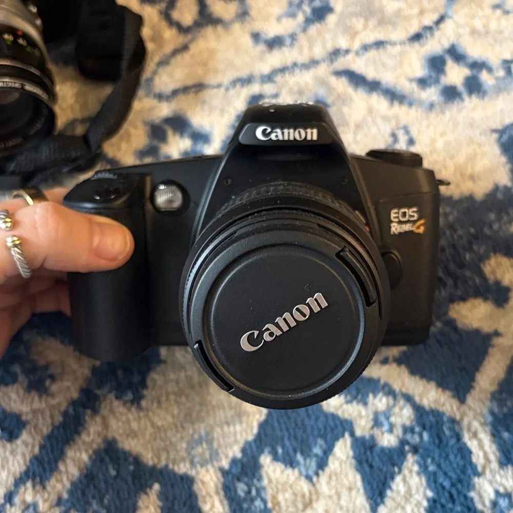 Canon EOS Rebel G Black film Camera